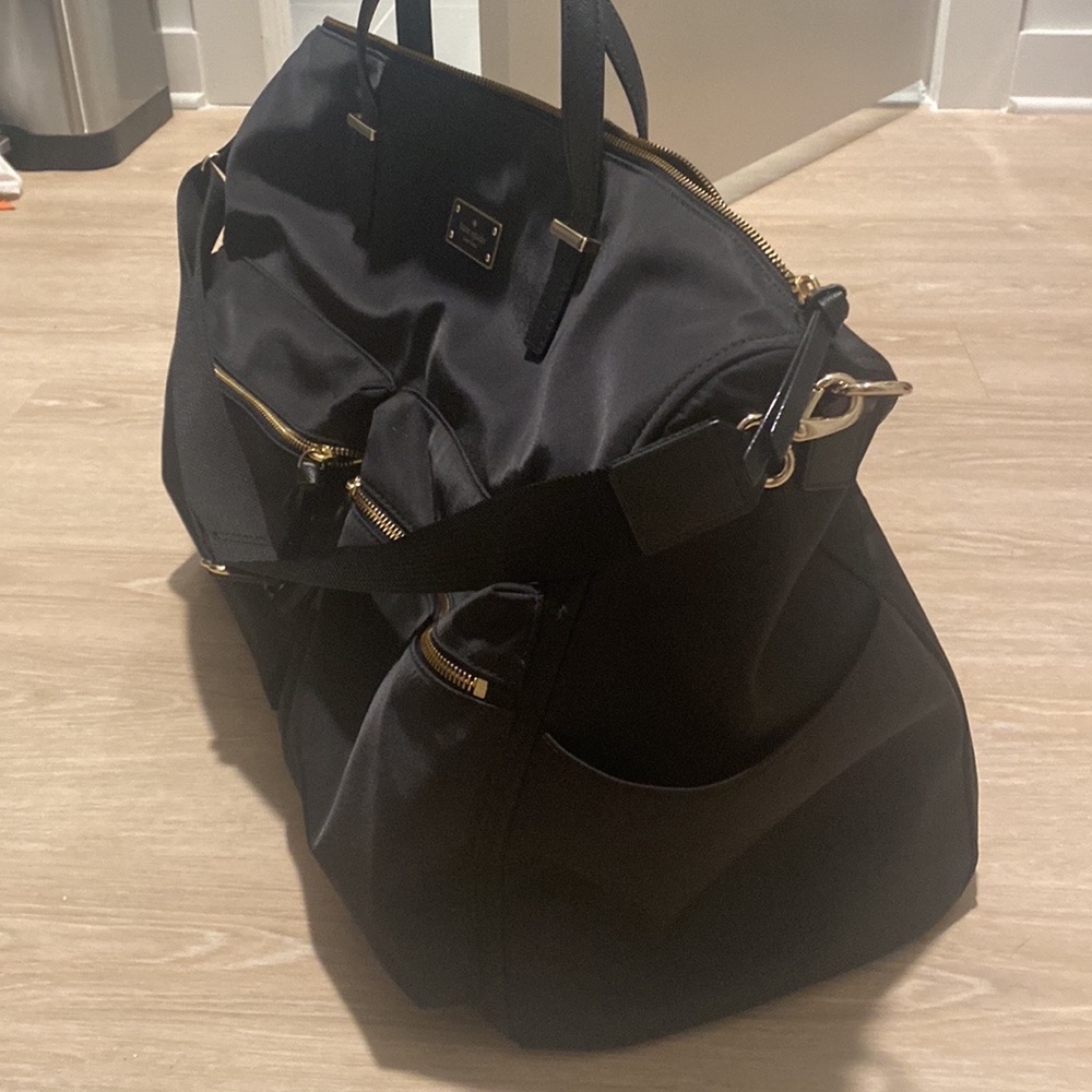 Kate Spade Black Nylon Bag